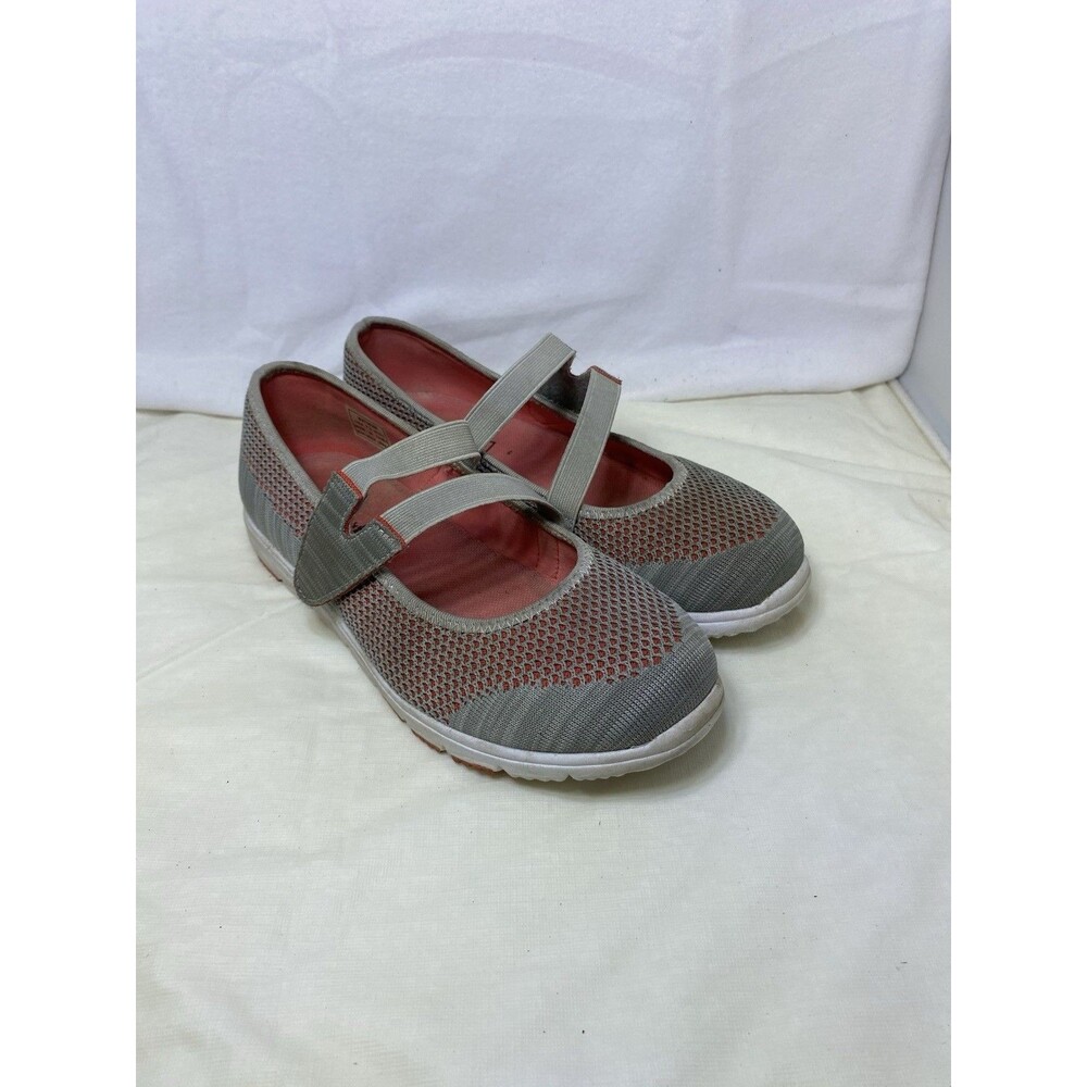 Propet Travelwalker Evo Women's Mary Jane Breathable mesh upper Size 9.5 W Grey